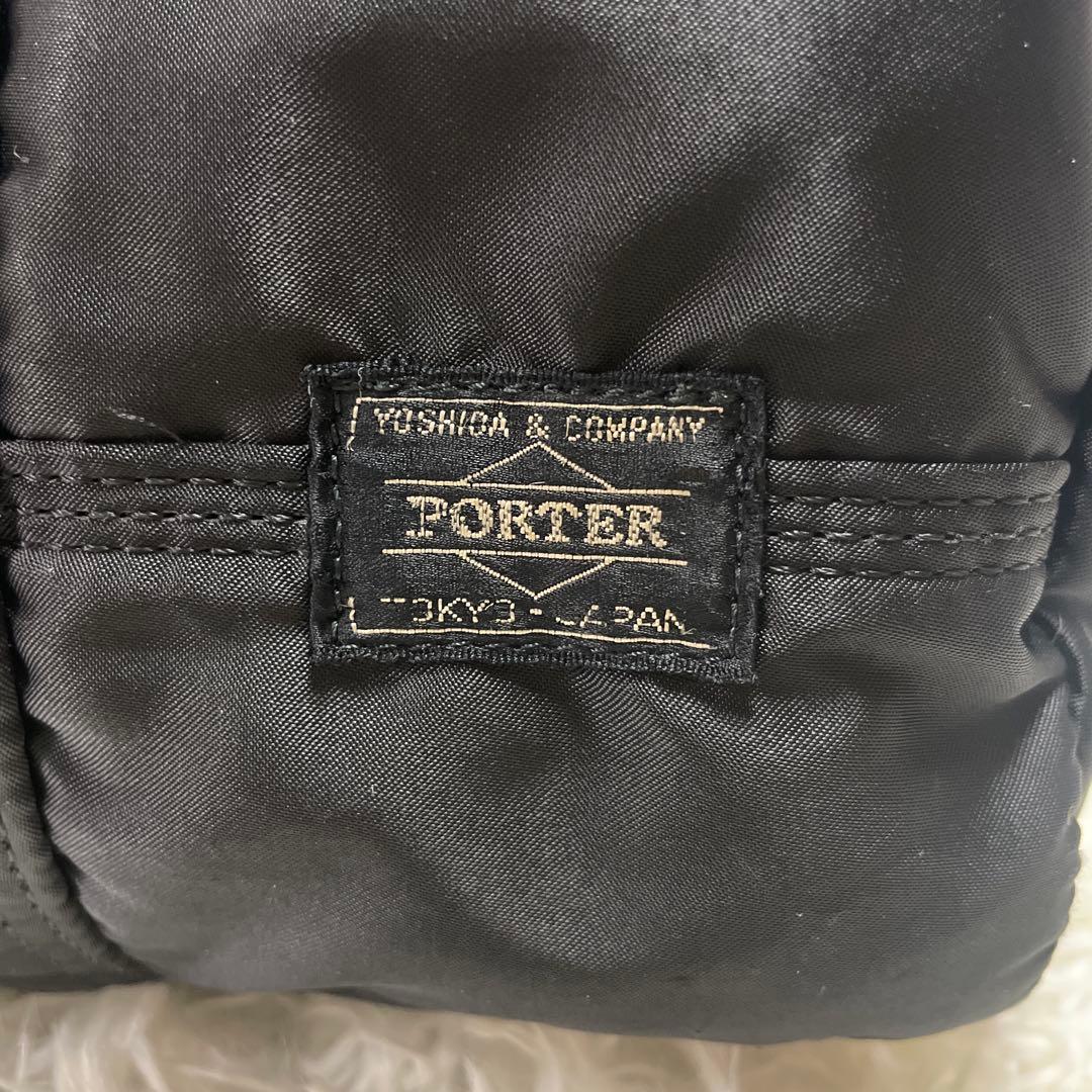 PORTER タンカー　ドラム型 ミニボストン