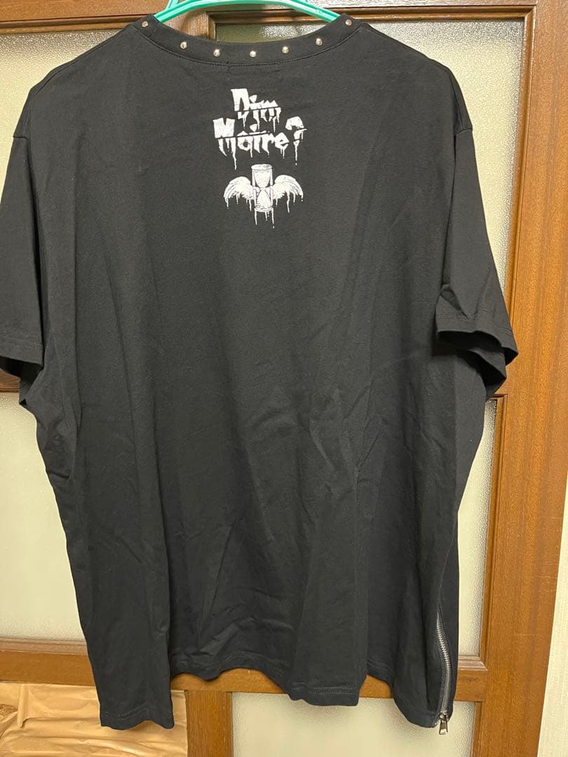 DimMoire Piercing 肋骨 BIG T Tシャツ ロンT ブラック