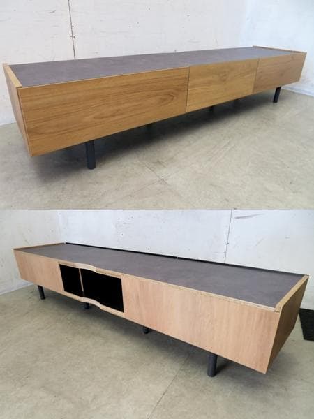 展示品■パモウナ■WVシリーズ■テレビボード■スマートナノ天板■200幅■