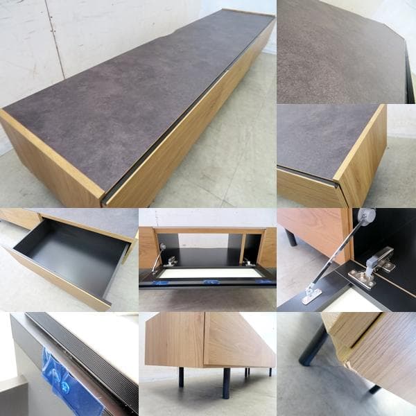 展示品■パモウナ■WVシリーズ■テレビボード■スマートナノ天板■200幅■