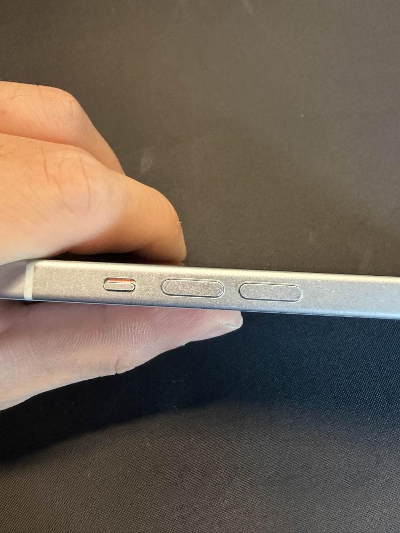 iPhone15 128GB ブルー 箱× BT87％