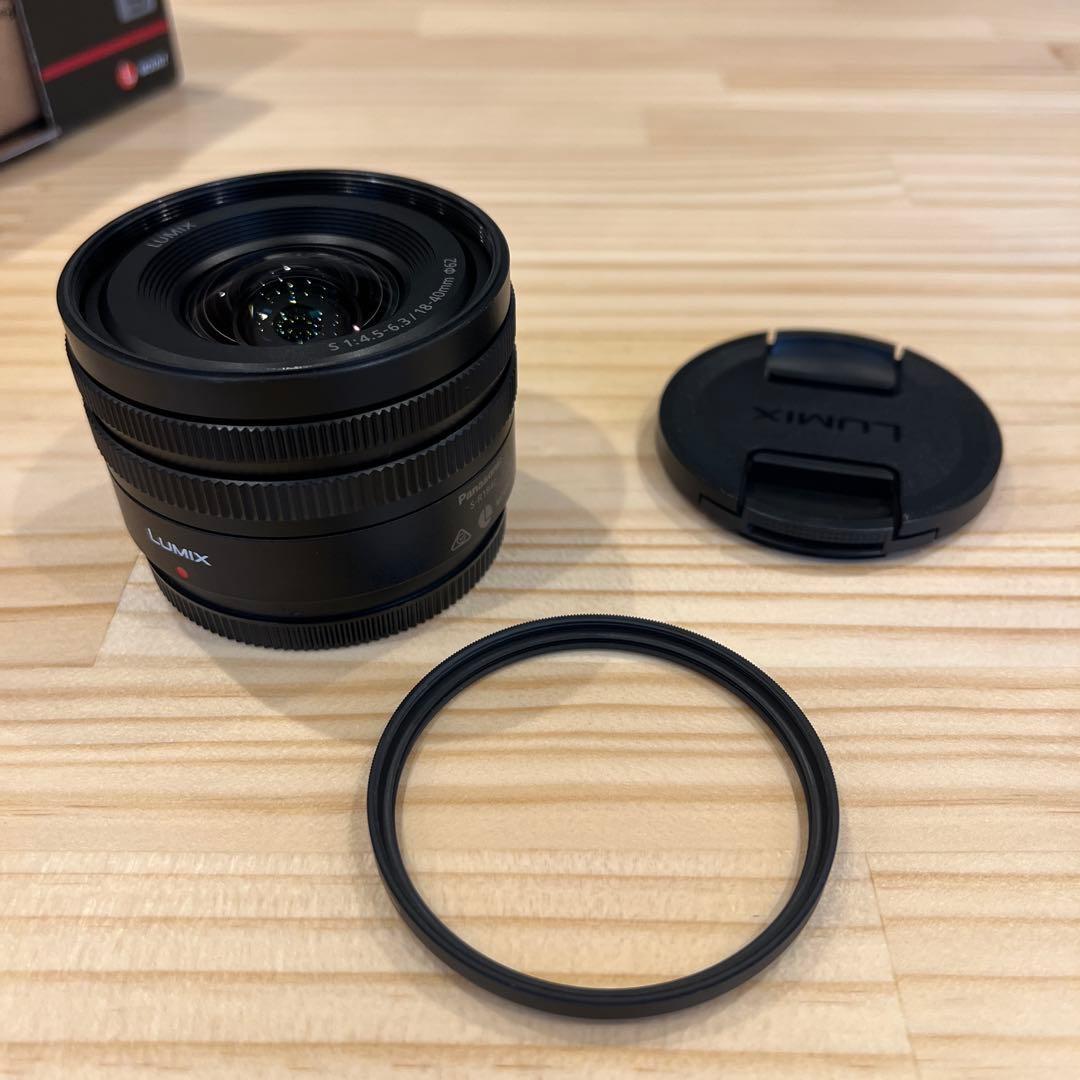 レンズ(ズーム) panasonic LUMIX S 18-40mm F4.5-6.3