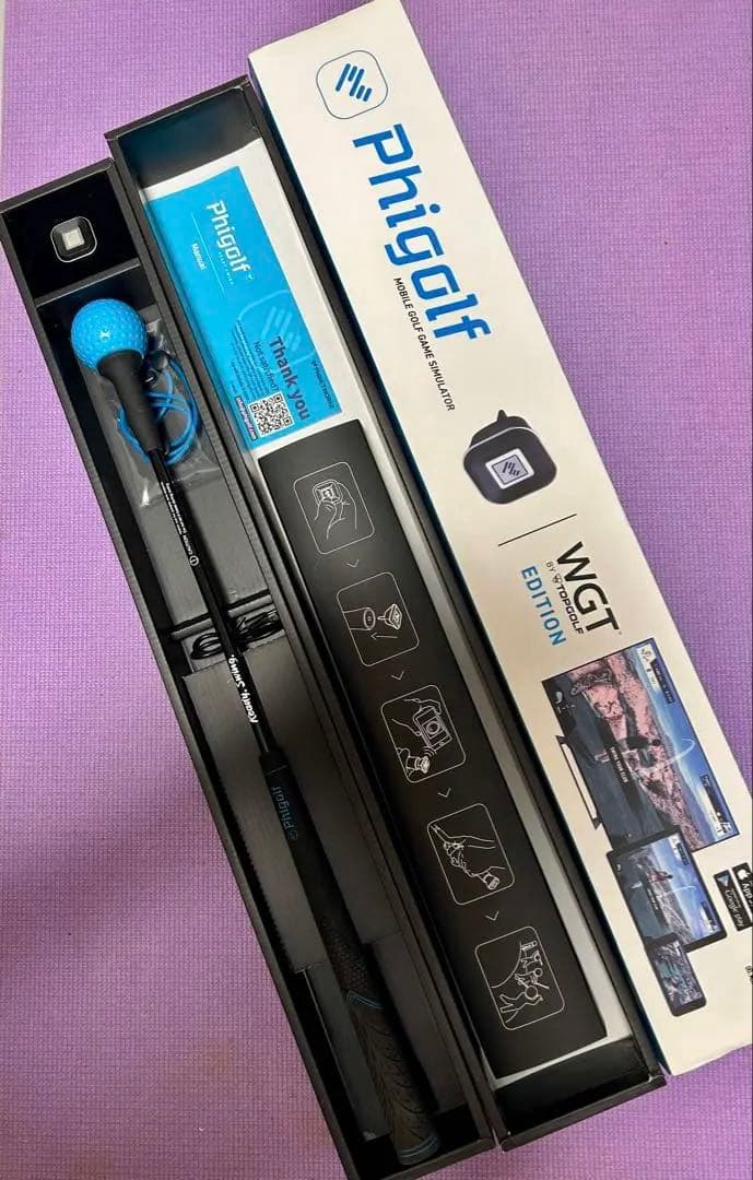 【美品】Phigolfファイゴルフゴルフシュミレーター