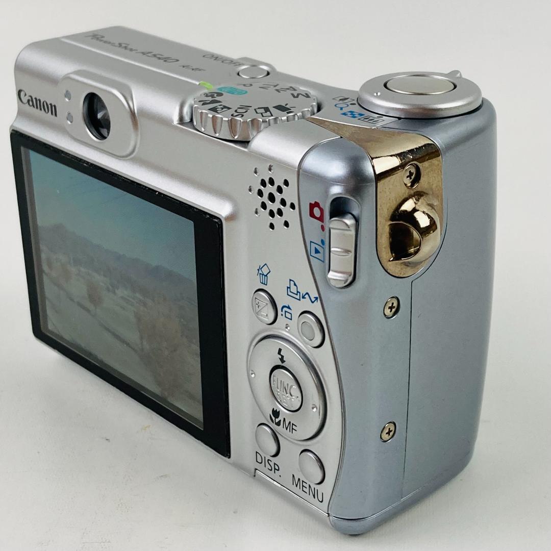 美品 Canon PowerShot A540 乾電池駆動 フルセット エモい