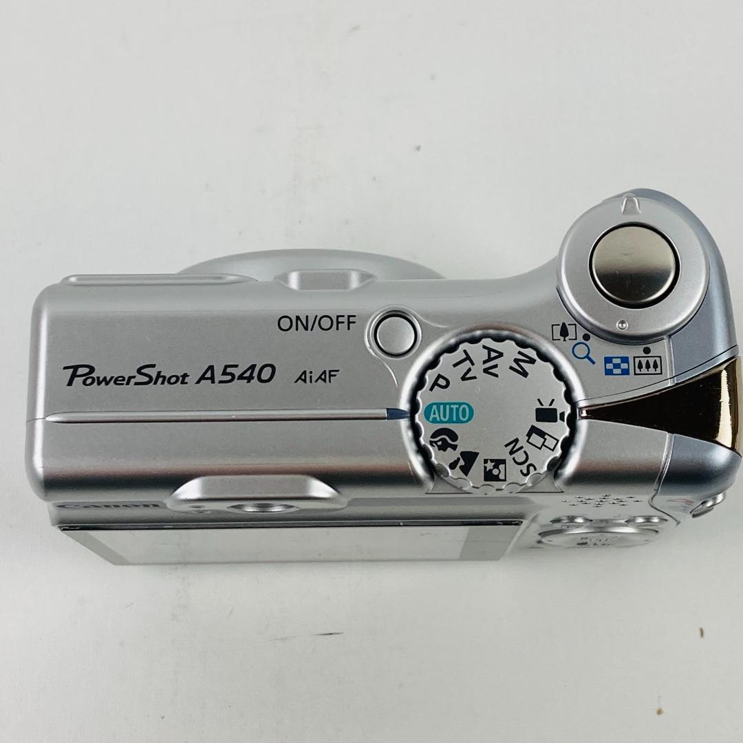 美品 Canon PowerShot A540 乾電池駆動 フルセット エモい