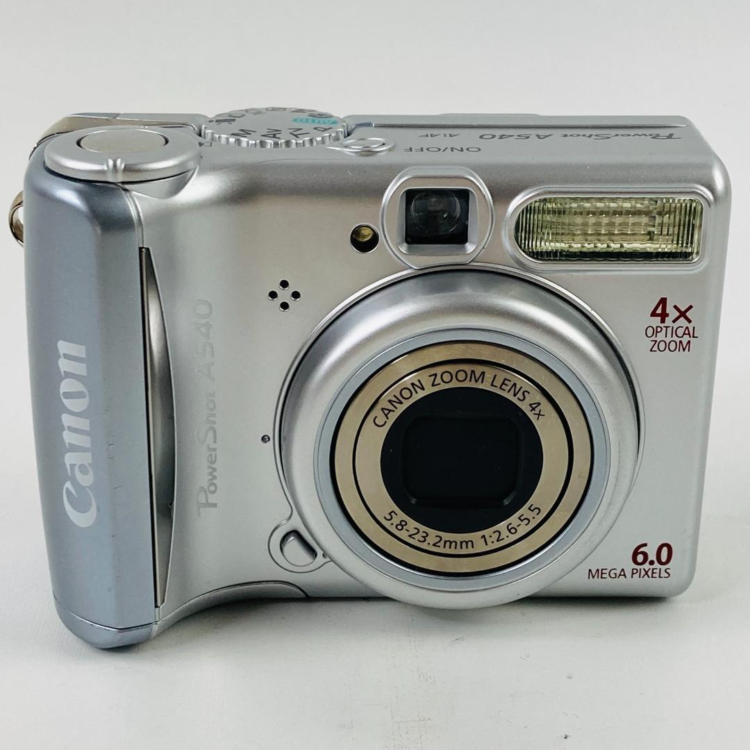 美品 Canon PowerShot A540 乾電池駆動 フルセット エモい