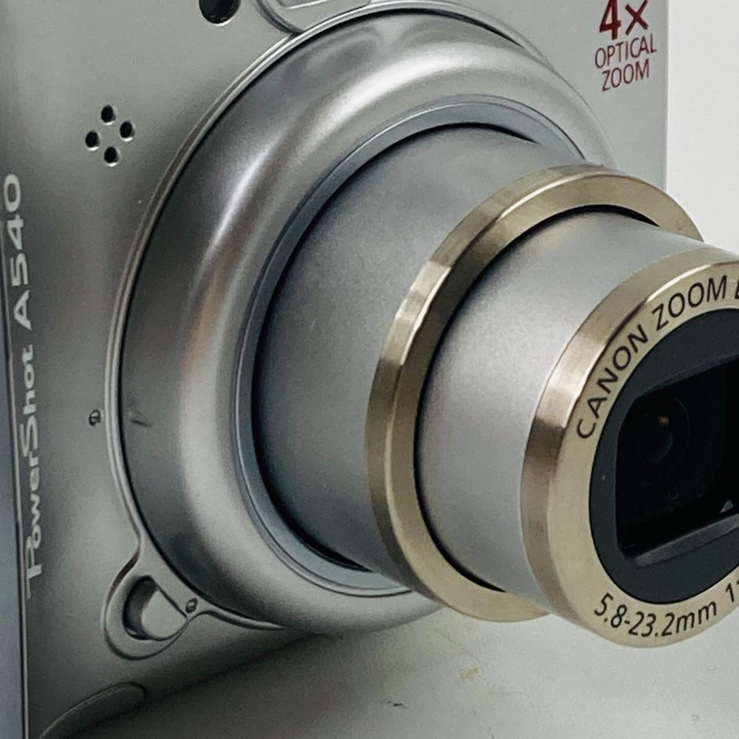 美品 Canon PowerShot A540 乾電池駆動 フルセット エモい