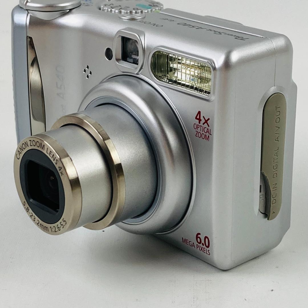 美品 Canon PowerShot A540 乾電池駆動 フルセット エモい