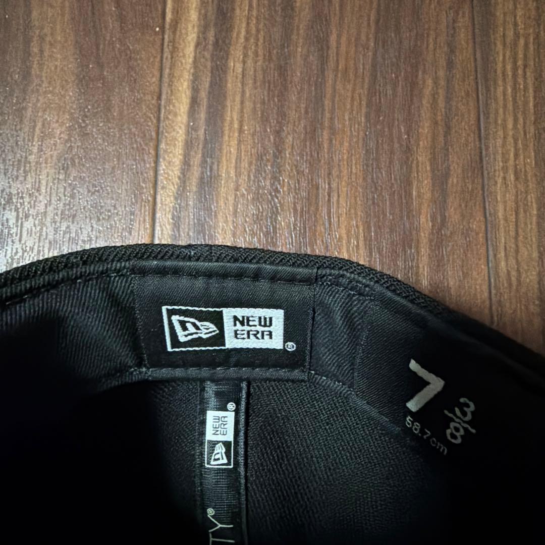 THE NORTH FACE ニューエラ ブラックキャップ 7 3/8