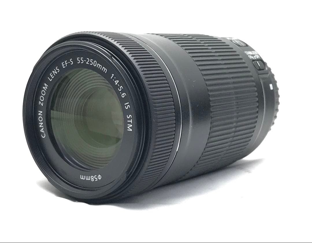 値下げ！Canon EF-S 55-250mm STM ズームレンズ