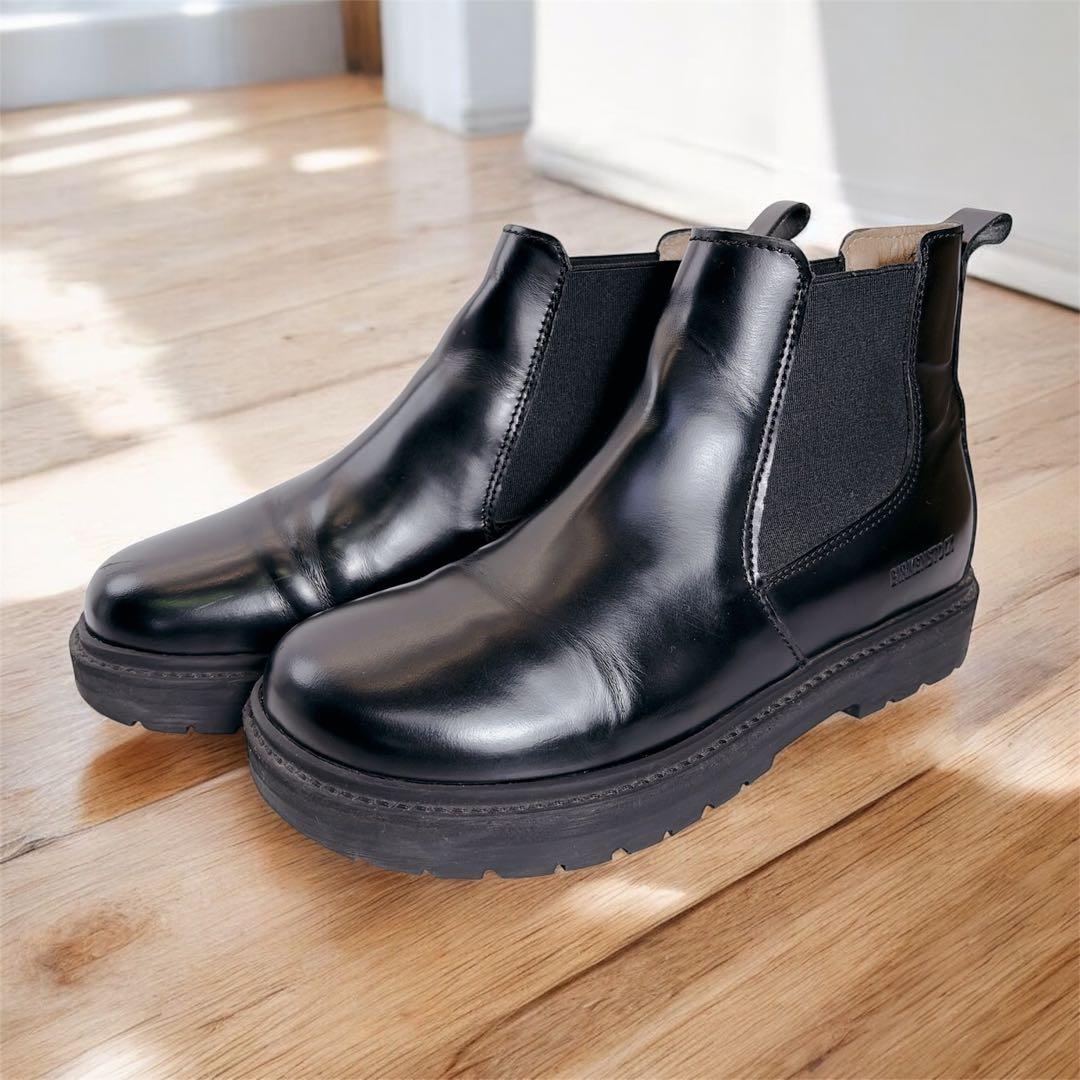 ビルケンシュトック スタロン サイドゴアブーツ　23cm ブラック