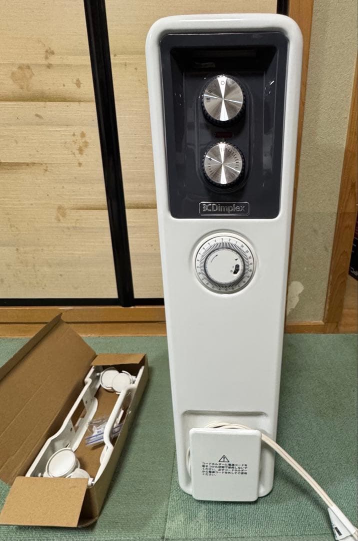 【値下げ】オイルフリーヒーター DOFE12TI ホワイト