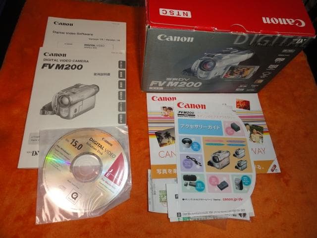 録画・再生・ダビングＯＫ◆キャノン　FＶＭ２０0　極上品