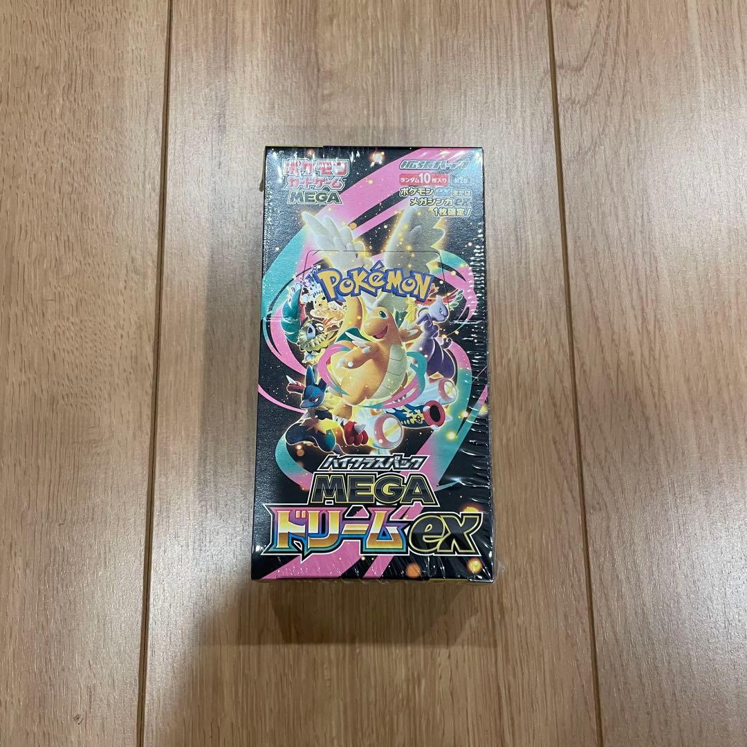 ポケモンカードゲーム MEGAドリームEX 未開封　シュリンク付き