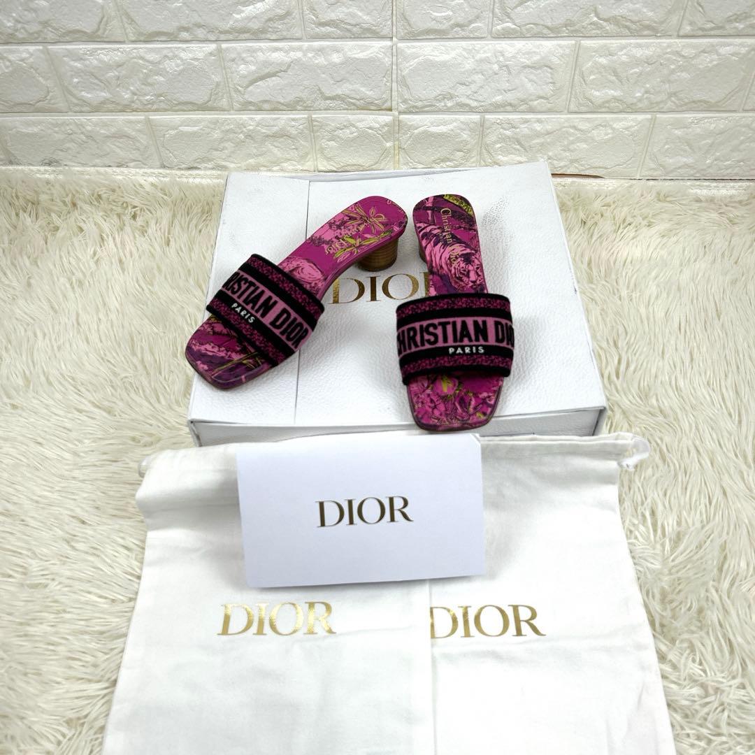 ✨未使用✨ クリスチャンディオール DWAY ヒール サンダル 35 22cm