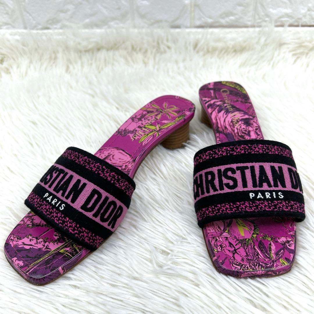 ✨未使用✨ クリスチャンディオール DWAY ヒール サンダル 35 22cm