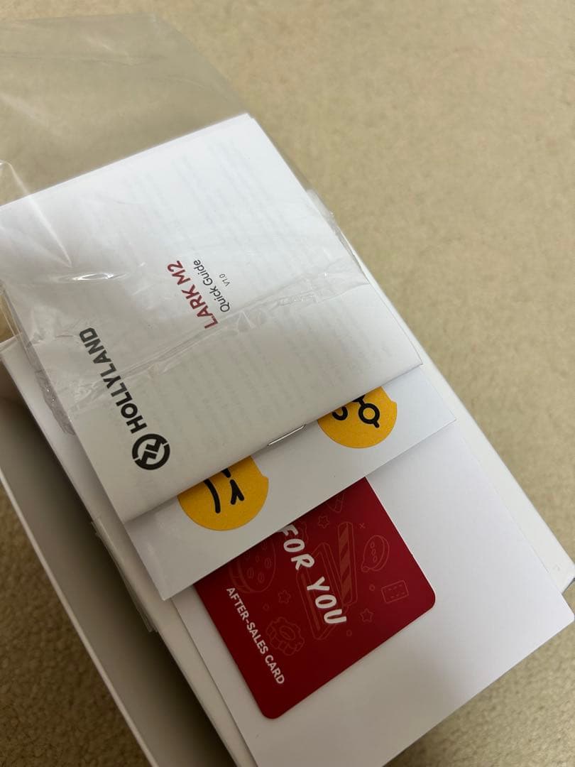 (値下げしました)Hollyland LARK M2 ワイヤレスラベリアマイク