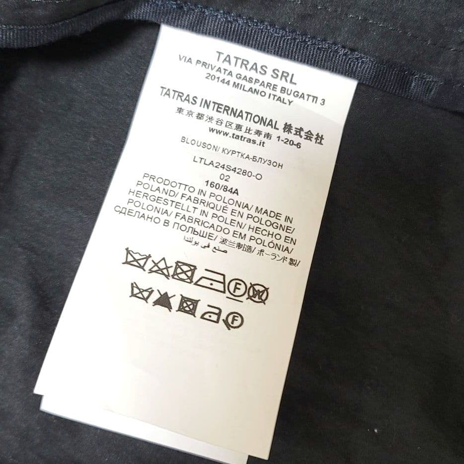 極美品 タトラス パルデア LTLA24 2024年モデル ブラック ジャケット