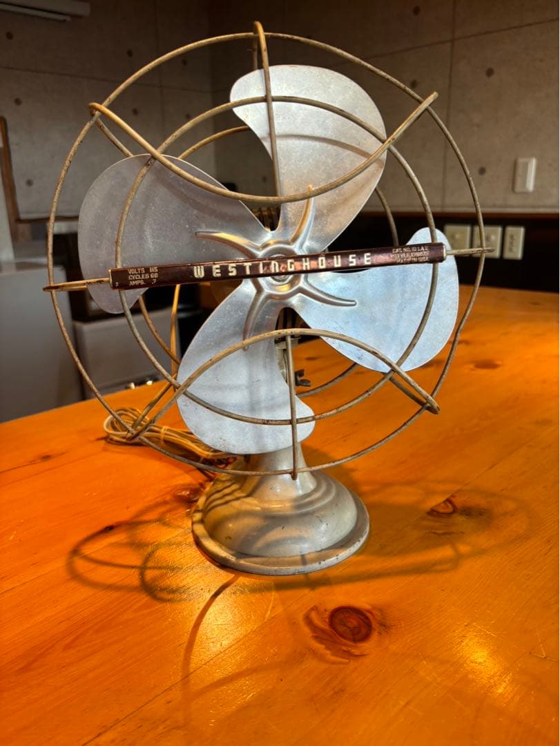 ウェスティングハウス　扇風機　アンティーク　ジャンク