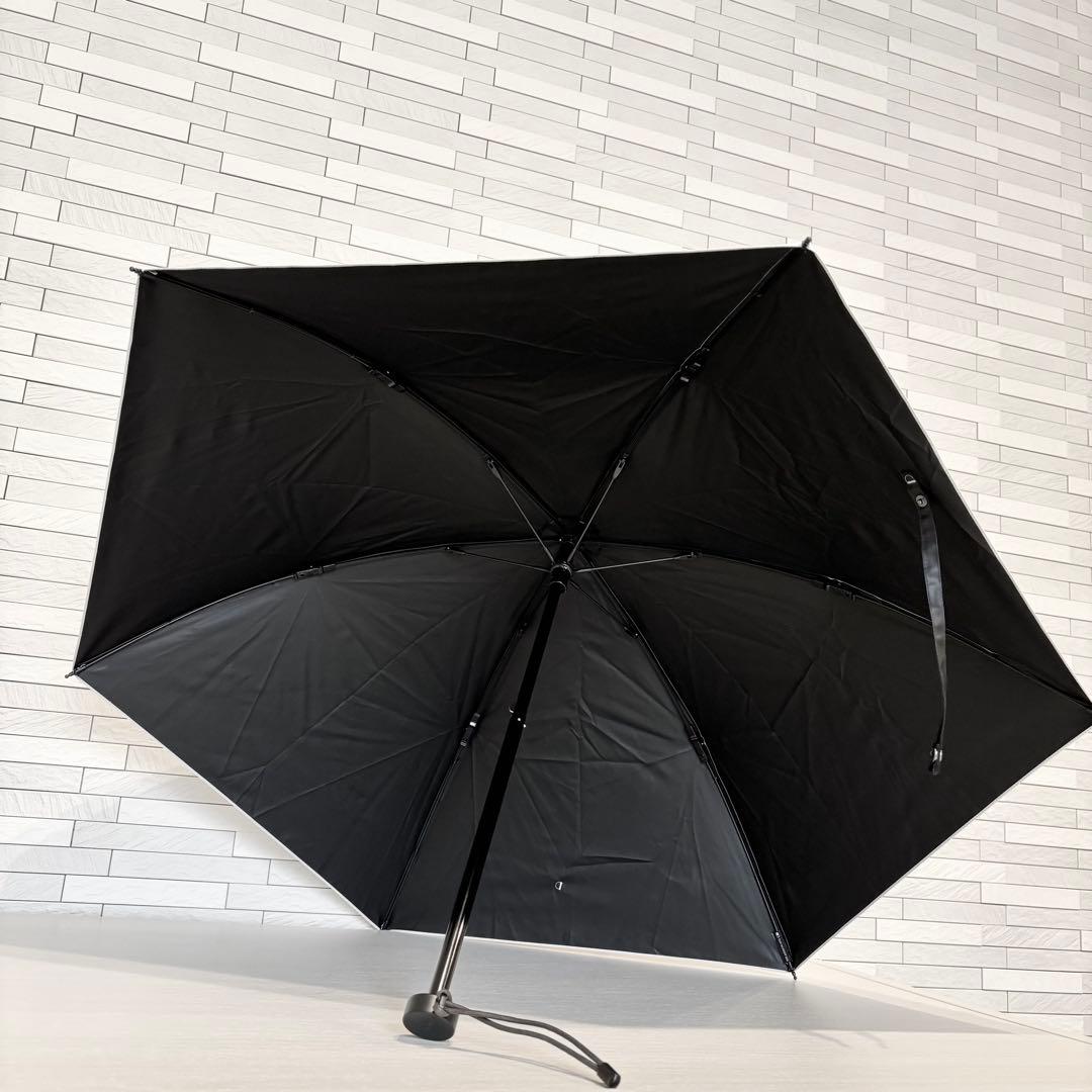 サンバリア100 折りたたみ日傘 2段折 コンパクト mokuアイボリー