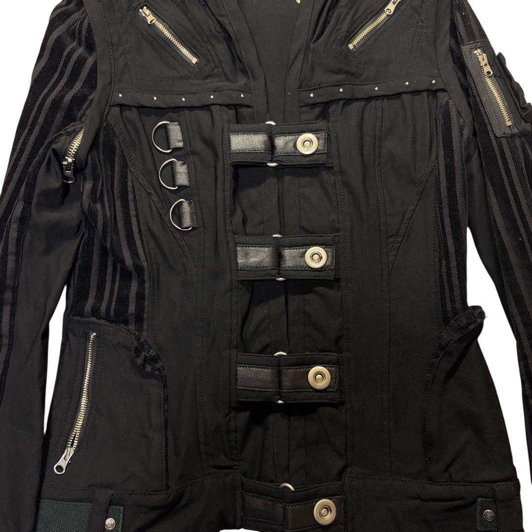 オッズオン ozz on ゴスロリ ジャケット　ブラック　パーカー　　ベスト