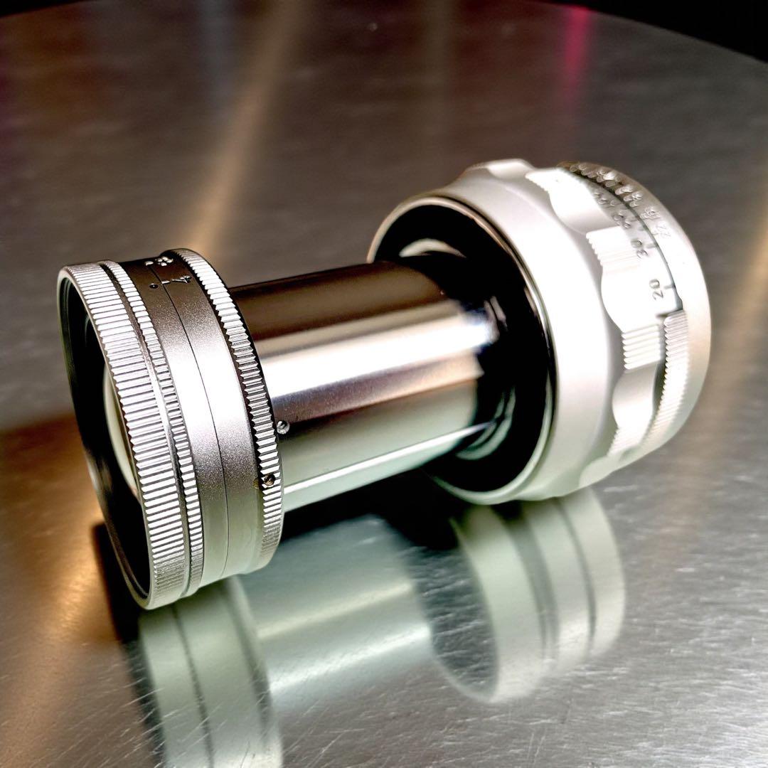 【OH済】Leica Elmar M90mm F4 沈胴　極上美品