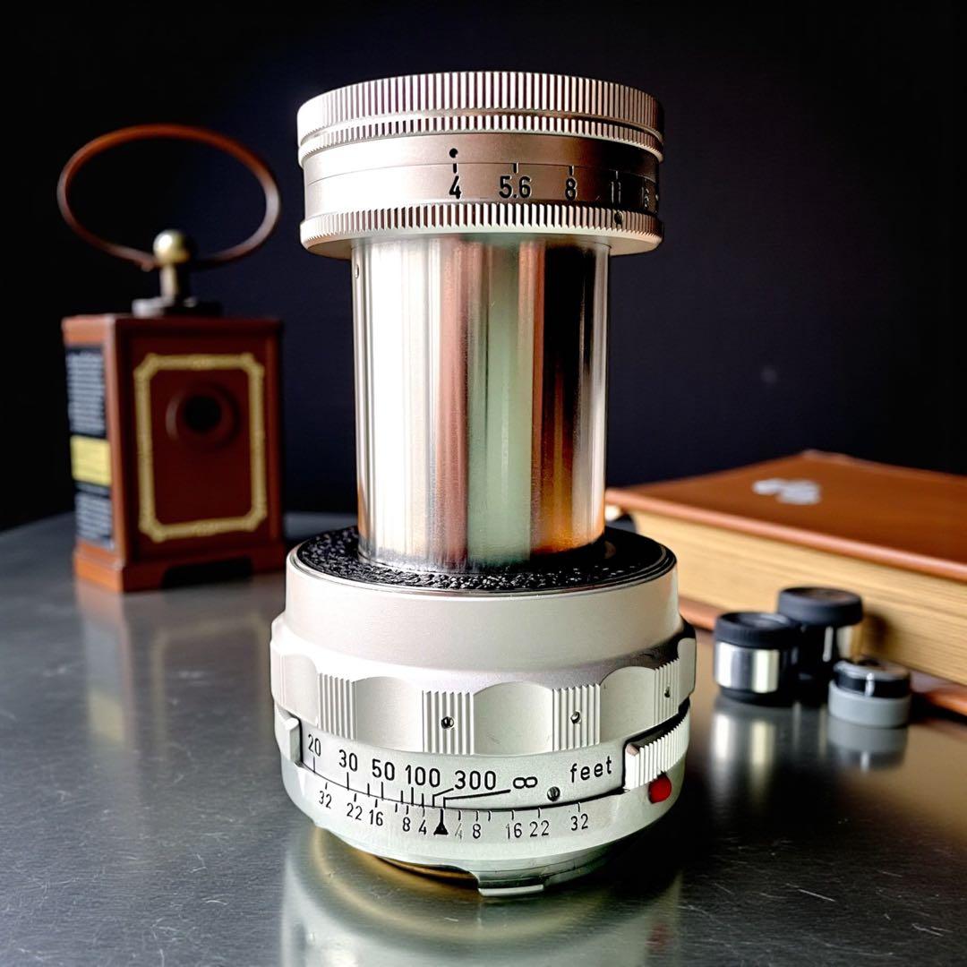 【OH済】Leica Elmar M90mm F4 沈胴　極上美品