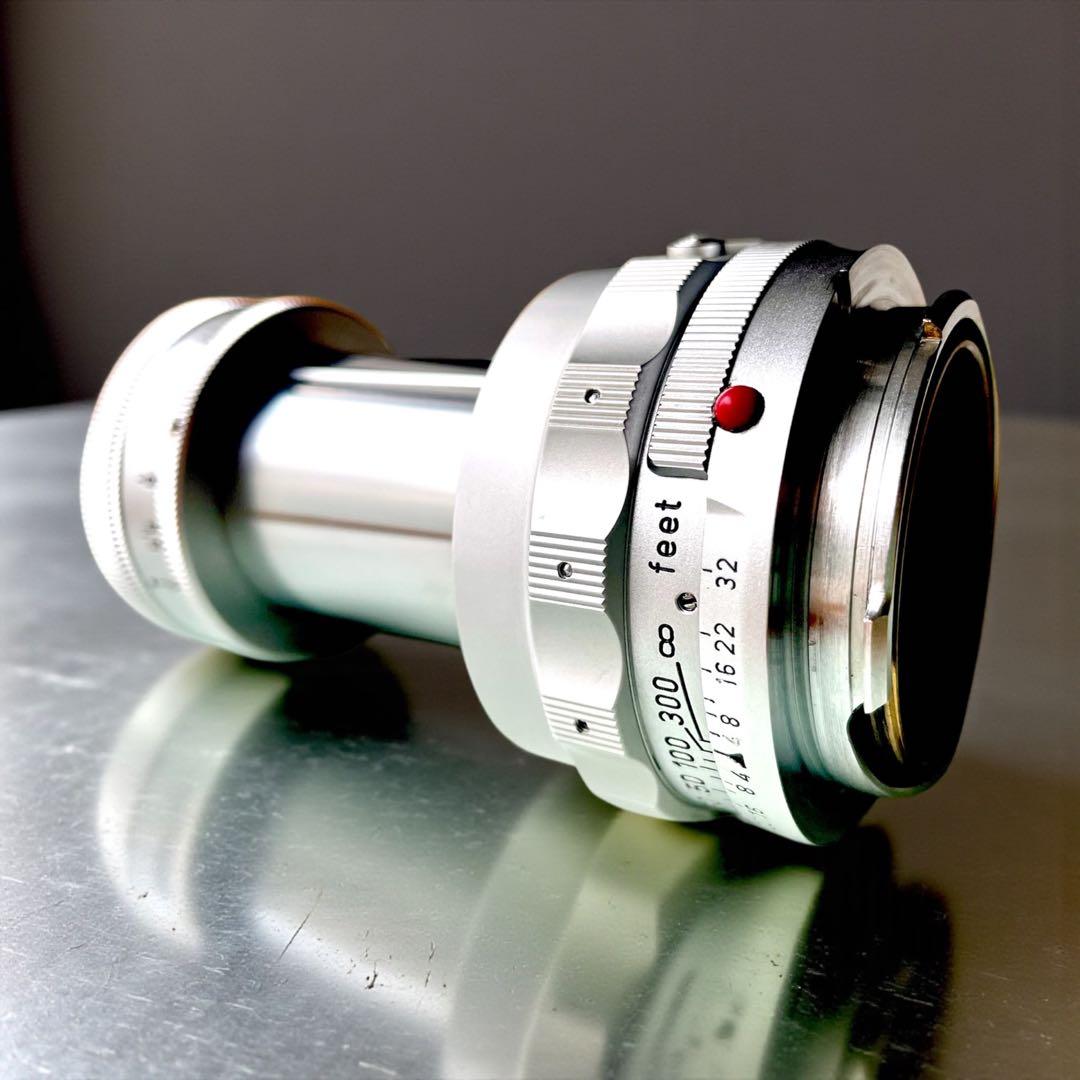 【OH済】Leica Elmar M90mm F4 沈胴　極上美品
