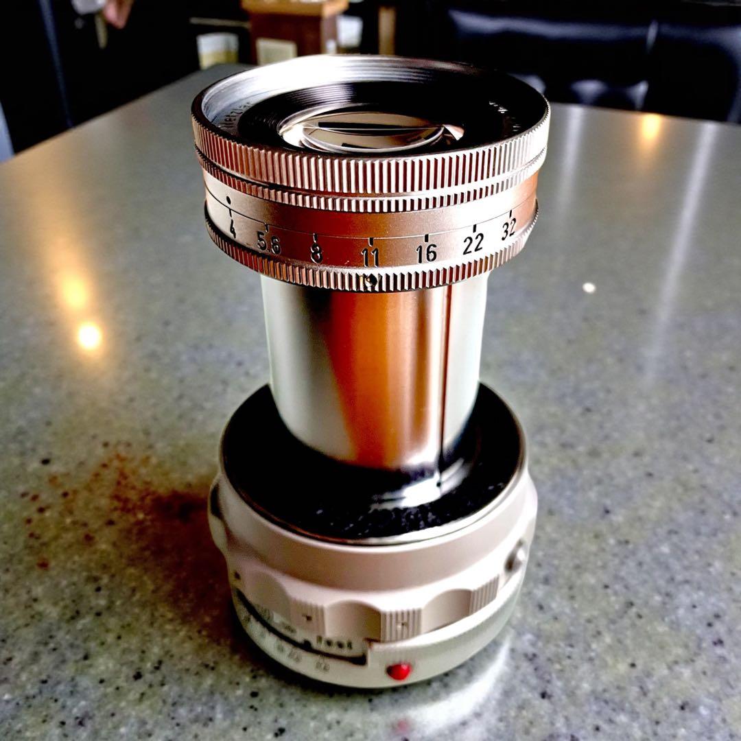【OH済】Leica Elmar M90mm F4 沈胴　極上美品