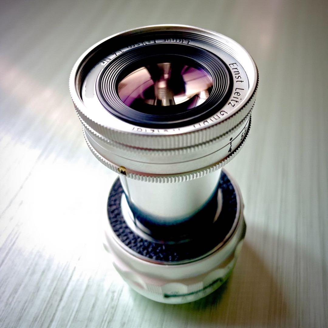 【OH済】Leica Elmar M90mm F4 沈胴　極上美品