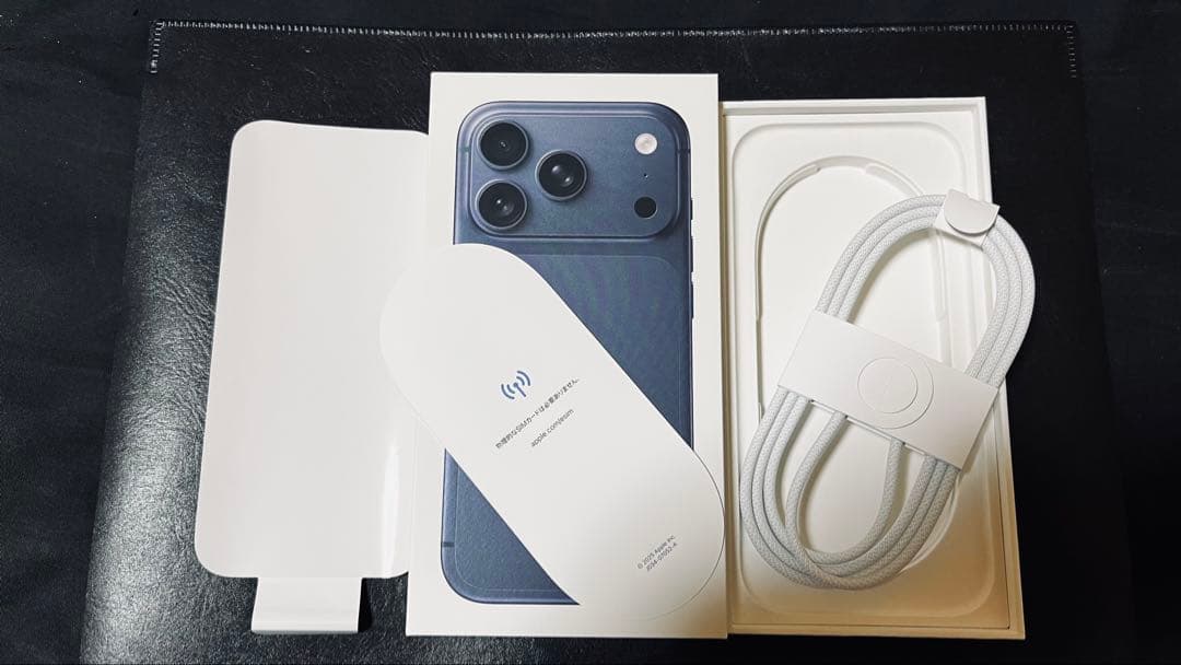 【新品同様】Apple iPhone17Pro 256GB ディープブルー