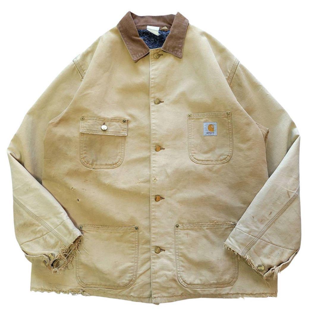 【ボロの美学】Carhartt　カーハート　ミシガンチョアコート　サイズXL