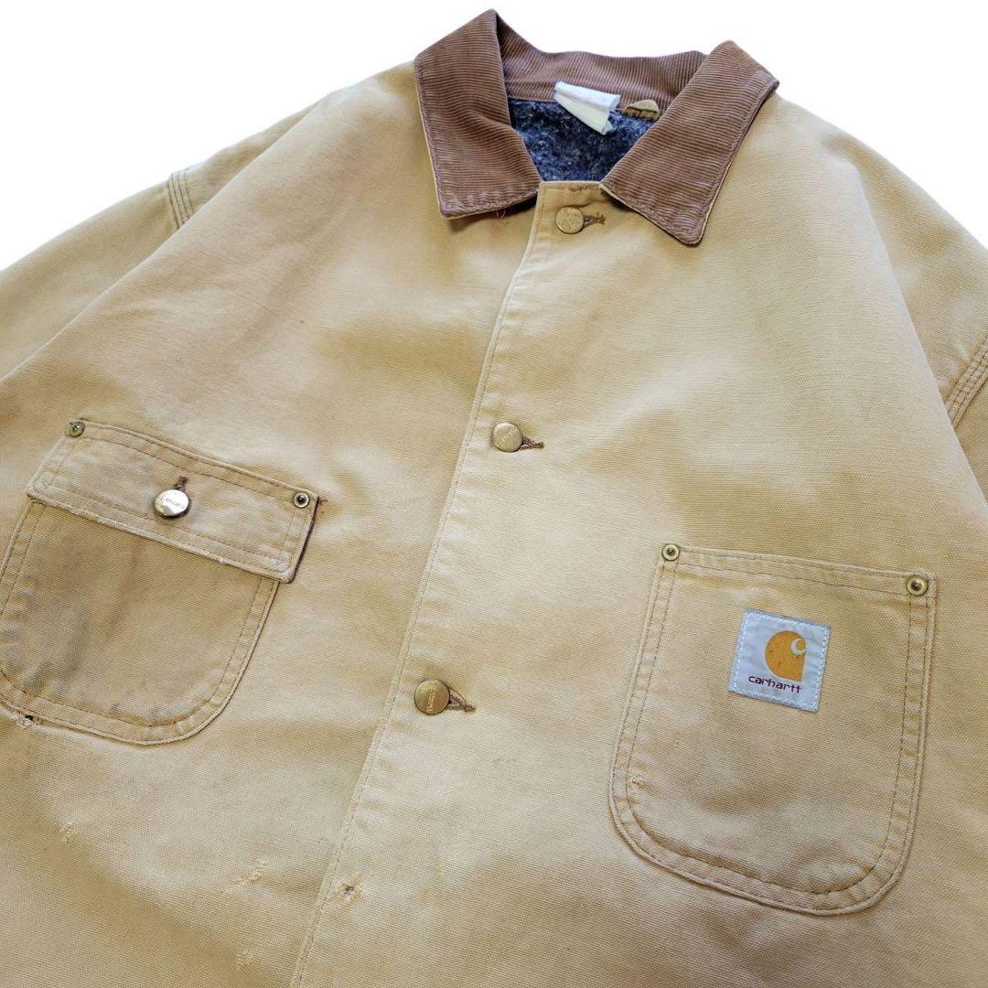 【ボロの美学】Carhartt　カーハート　ミシガンチョアコート　サイズXL