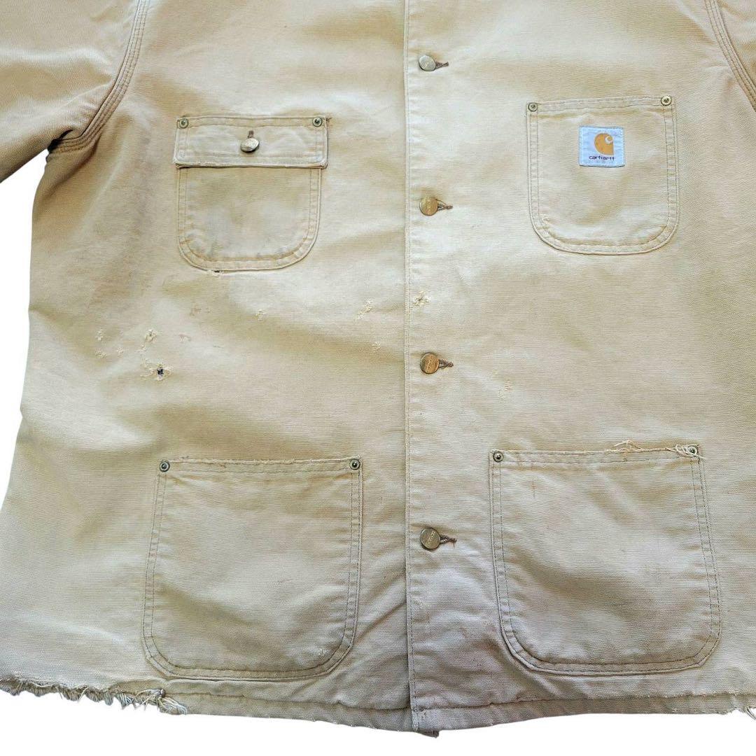 【ボロの美学】Carhartt　カーハート　ミシガンチョアコート　サイズXL