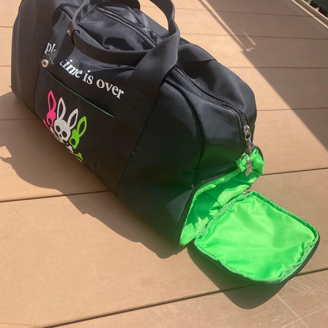 サイコバニー シューズケースイン ボストンバッグ　 ゴルフバッグ