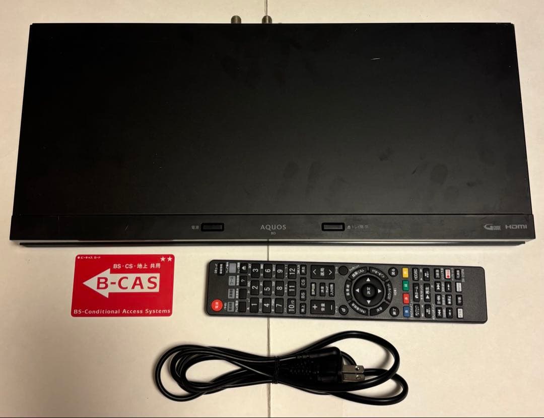 シャープ ブルーレイレコーダー アクオス BD-NS510