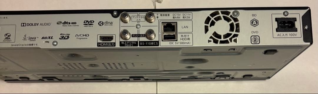 シャープ ブルーレイレコーダー アクオス BD-NS510