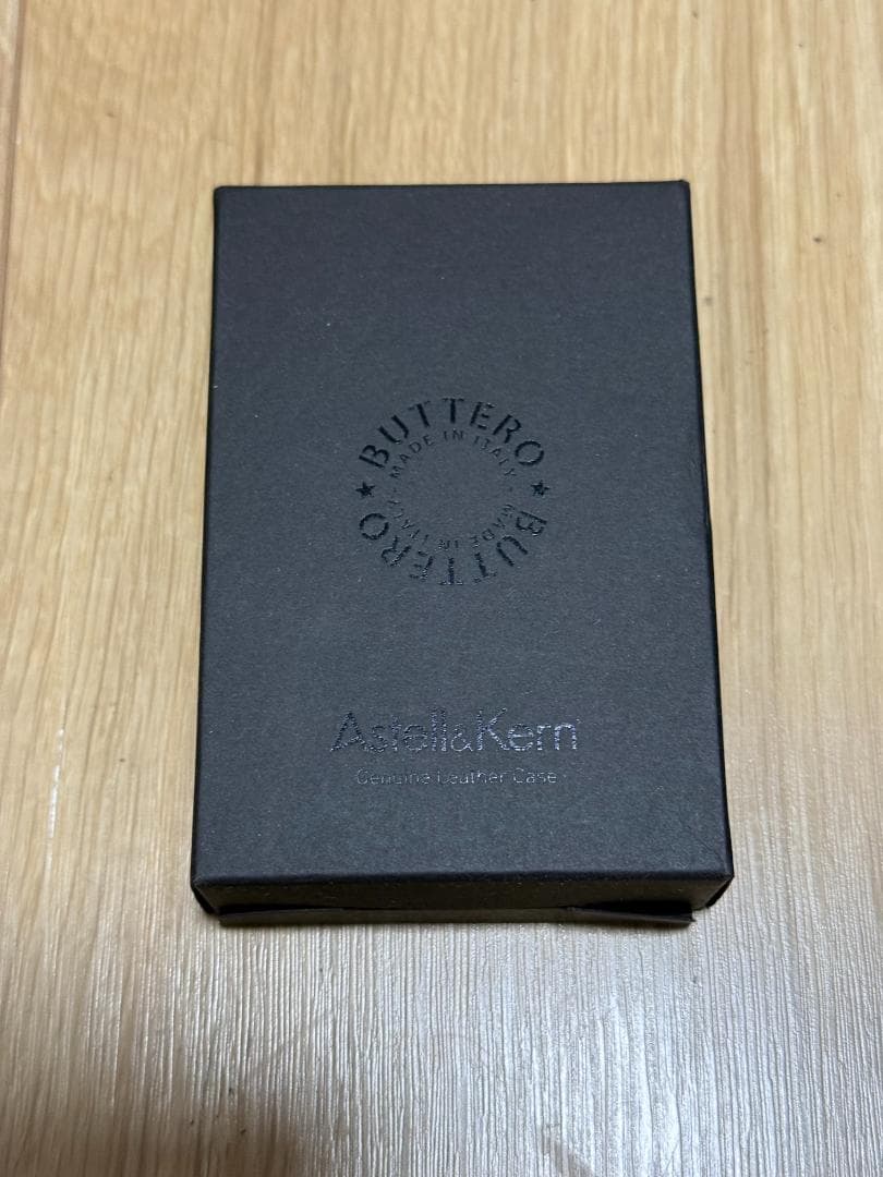 Astell&Kern AK120用 BUTTERO本革ケース 未使用 箱付