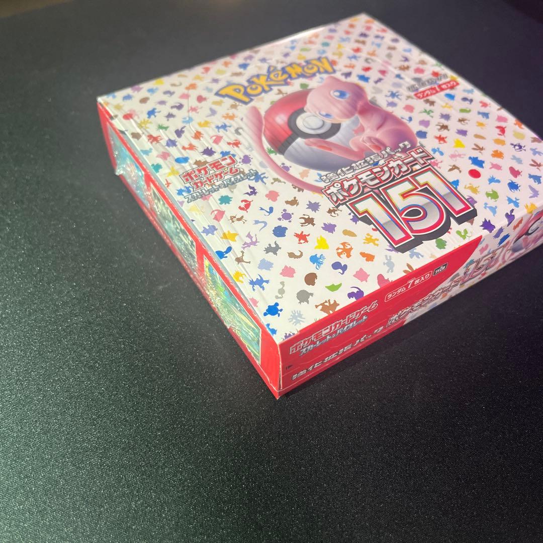 【新品未開封】ポケモンカード151 ボックス シュリンク付【匿名配送】