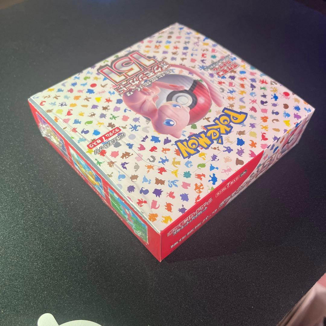 【新品未開封】ポケモンカード151 ボックス シュリンク付【匿名配送】