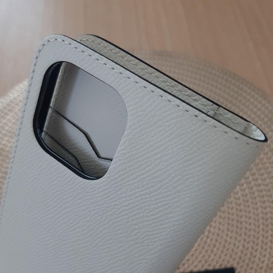 【ボナベンチュラ】ダイアリーケースiPhone 14 Pro Max, ホワイト