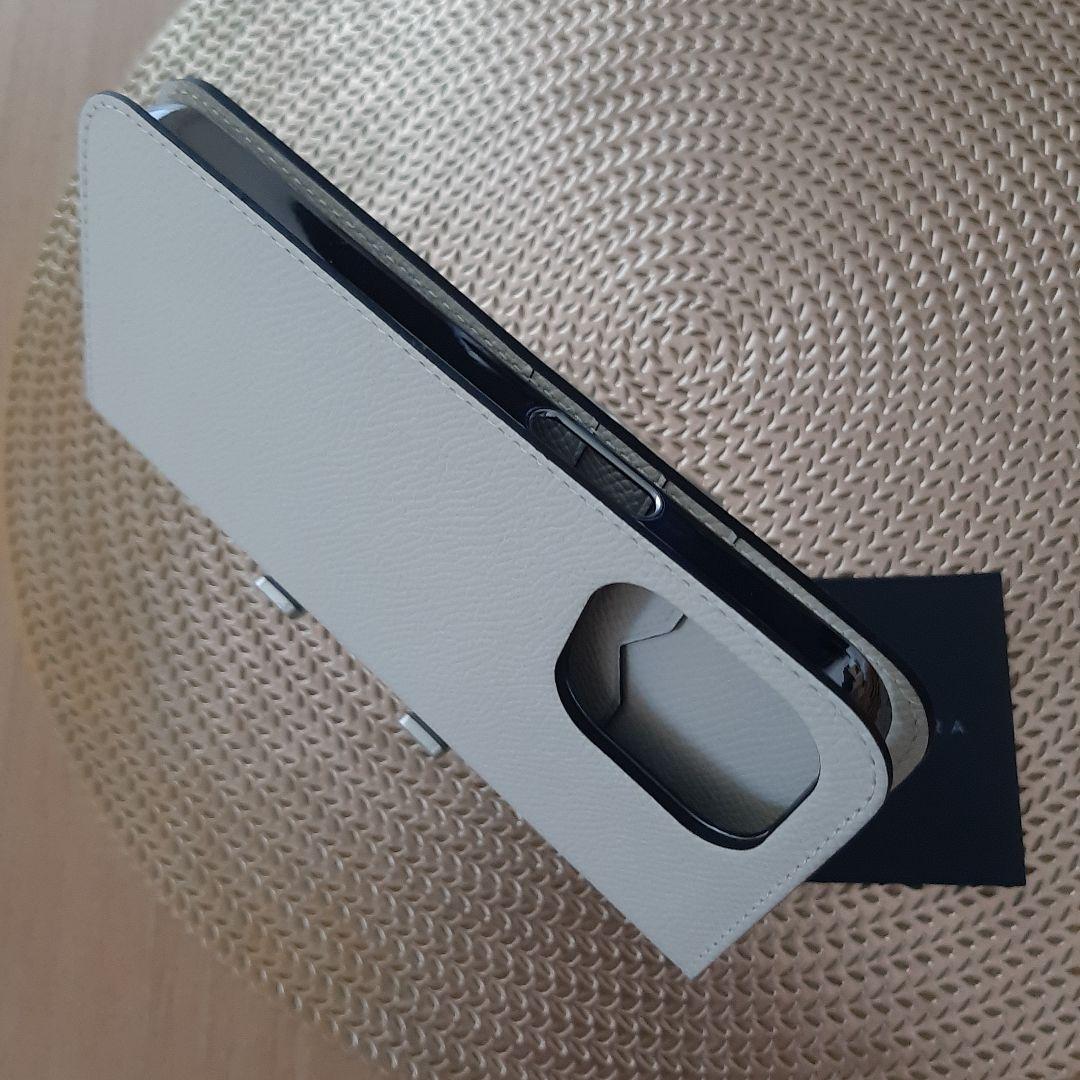 【ボナベンチュラ】ダイアリーケースiPhone 14 Pro Max, ホワイト