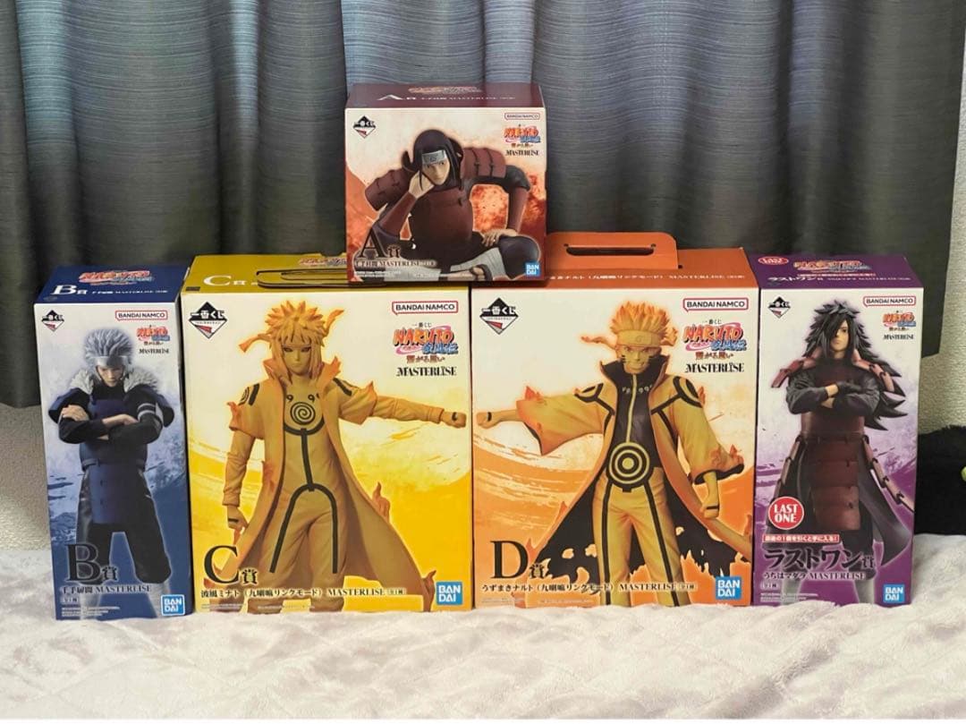 新品未開封 繋がる思い全種セット 単品可ナルト一番くじ 繋がる思い