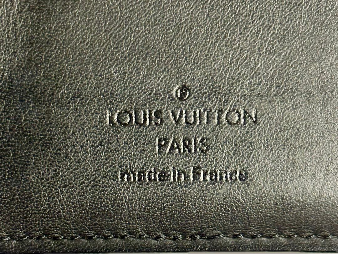 【中古良品】Louis Vuitton 名刺入れ ダミエアンフィニ ブラック