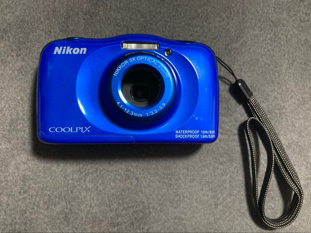 Nikon COOLPIX 防水デジタルカメラ W100 ブルー