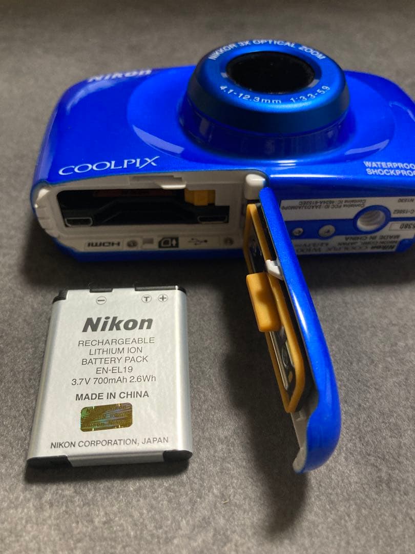 Nikon COOLPIX 防水デジタルカメラ W100 ブルー