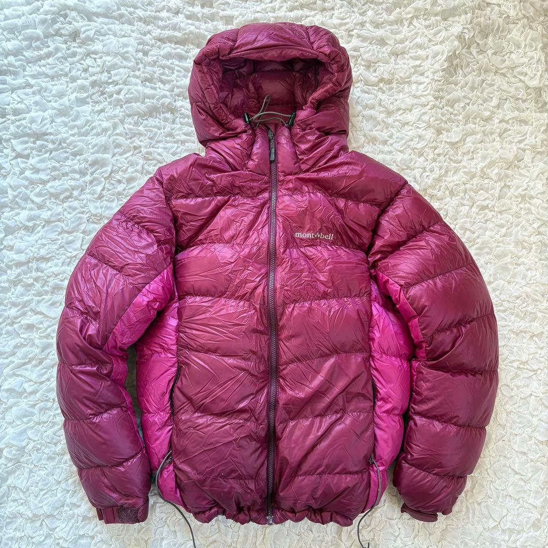 廃盤カラーパープル　mont-bell アルパインダウンパーカー