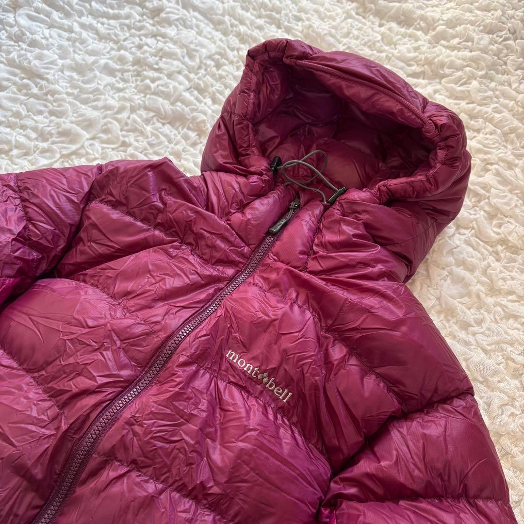 廃盤カラーパープル　mont-bell アルパインダウンパーカー