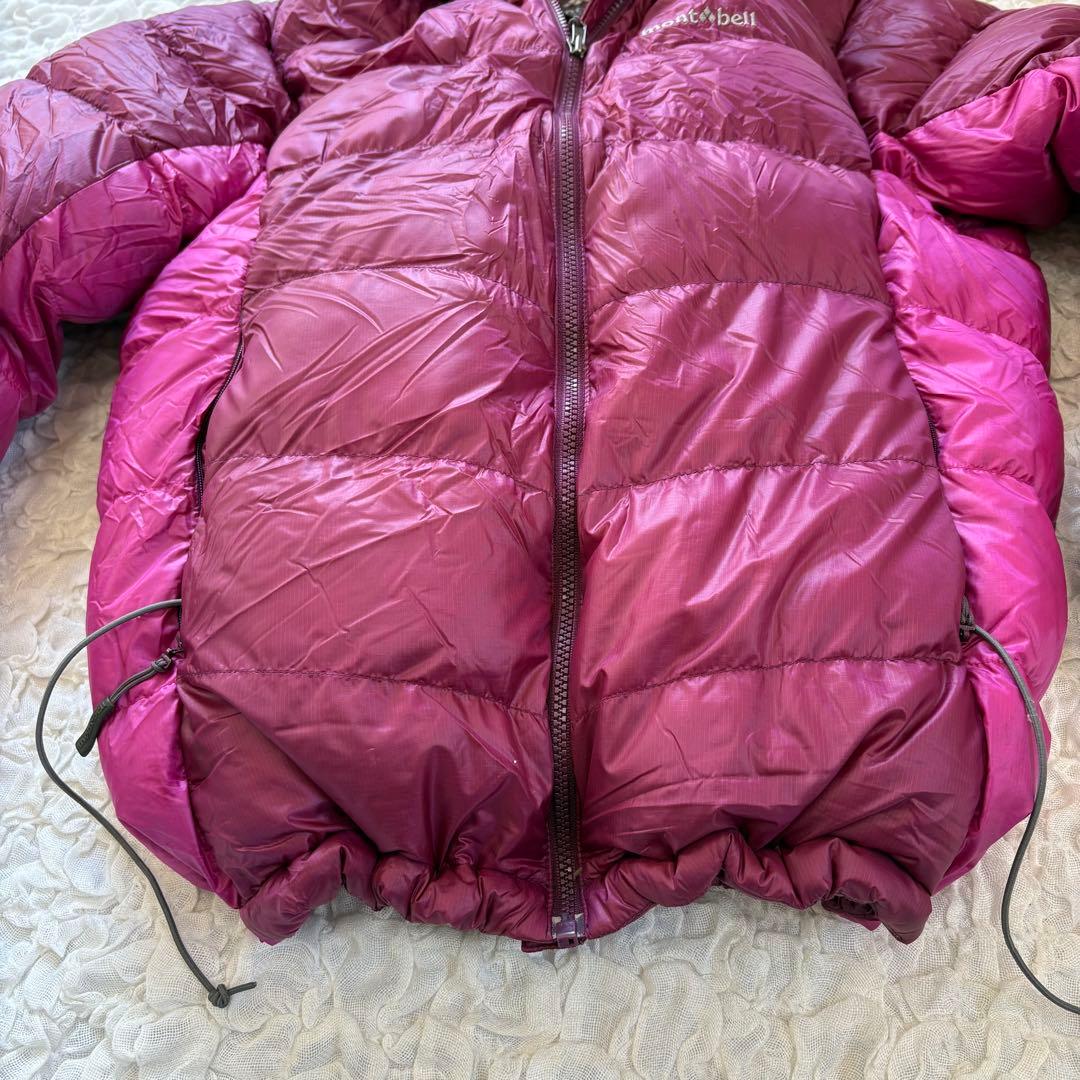 廃盤カラーパープル　mont-bell アルパインダウンパーカー