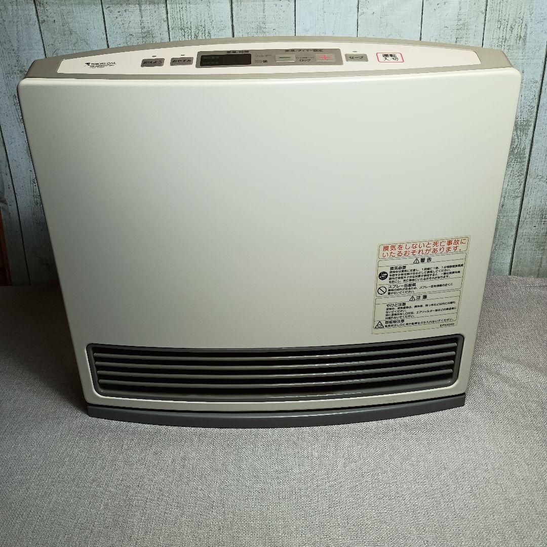 ノーリツ ガスファンヒーター 都市ガス用12A/13A ガスホース5ｍ付き